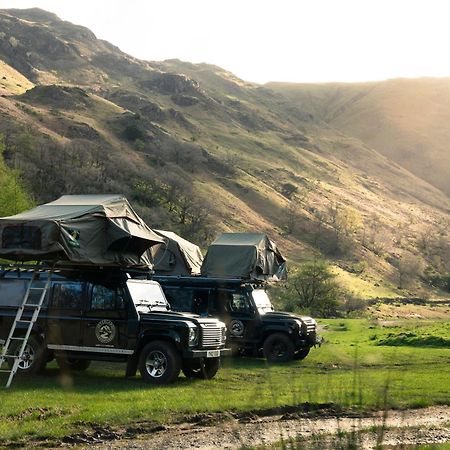 Land Rover Defender Camper Hire Morpeth Buitenkant foto