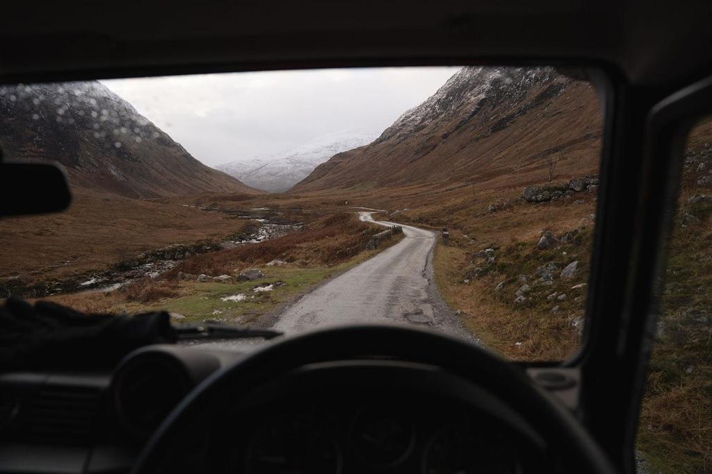 Land Rover Defender Camper Hire Morpeth Buitenkant foto