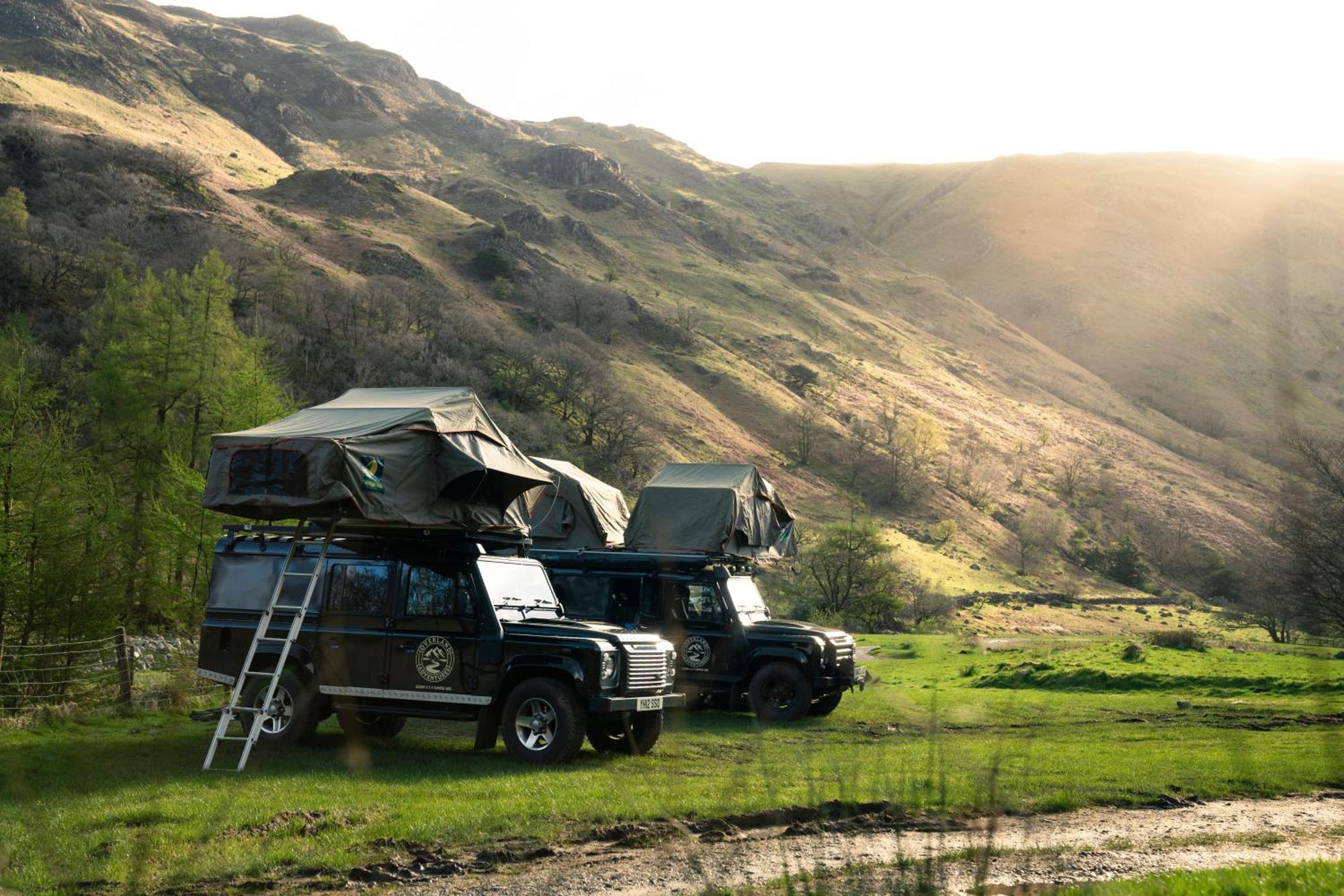 Land Rover Defender Camper Hire Morpeth Buitenkant foto