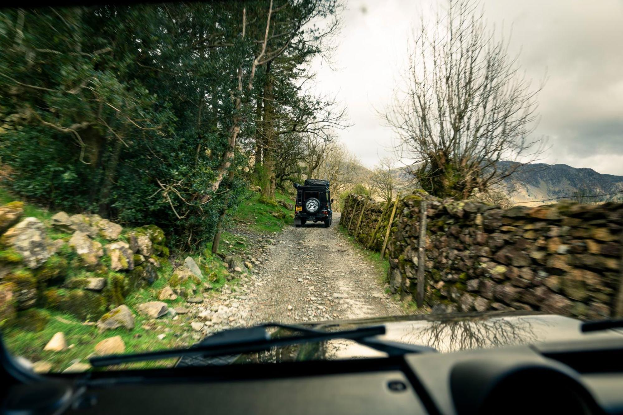 Land Rover Defender Camper Hire Morpeth Buitenkant foto